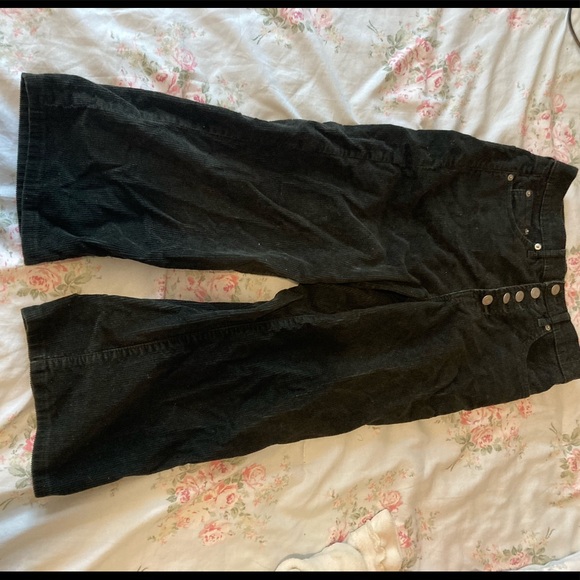 Forest green Gap Denim corduroy pants - Picture 2 of 2